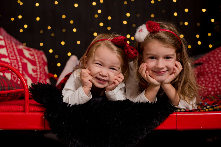 Коледни фотосесии  - Коледна фотосесия на Дария и Вики 6