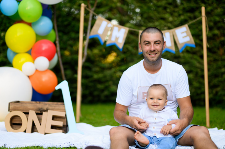 Детски фотосесии - Alex cake smash 6