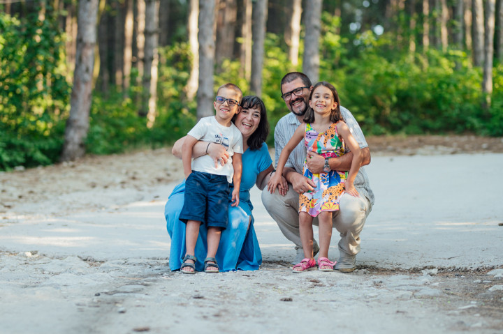 Семейни фотосесии - сем.Вълканови в гората 6