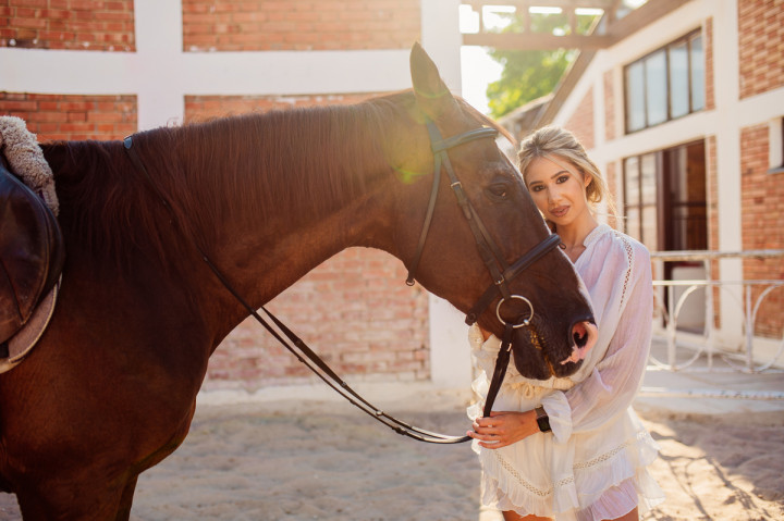 Индивидуални фотосесии - Дария на езда 4