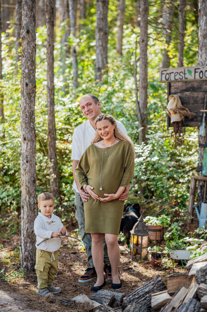 Фотосесия на бременна - Елена, Филип, Сами и Роки 10