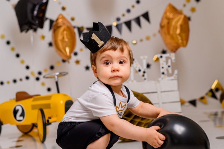 Детски фотосесии - Smash the cake - Тодор 4