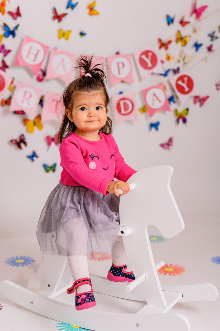 Детски фотосесии - Cake smash Лори 8