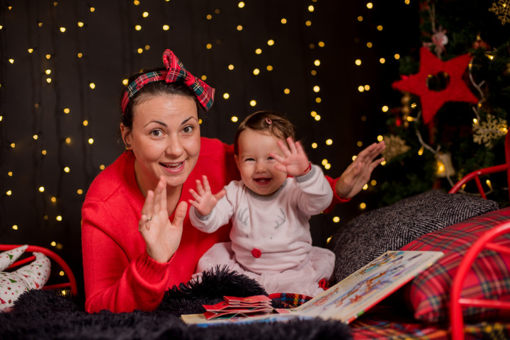 Коледни фотосесии  - Коледна фотосесия на Вера 8