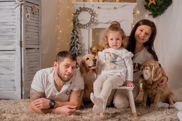 Коледни фотосесии  - Габи, Джеси и Айра 7