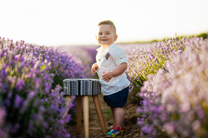 Семейни фотосесии - Фамилна фотосесия в лавандула 5