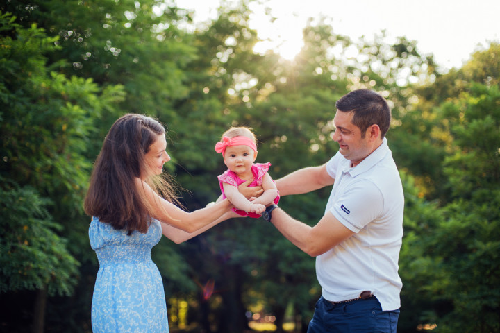 Бебешки фотосесии - Мария, мама и татко 8