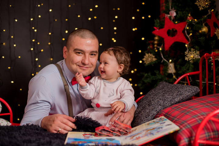 Коледни фотосесии  - Коледна фотосесия на Вера 9