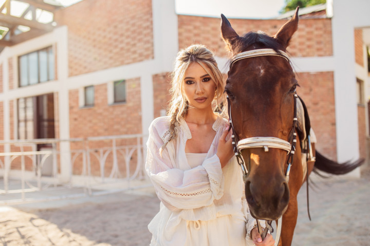 Индивидуални фотосесии - Дария на езда 7