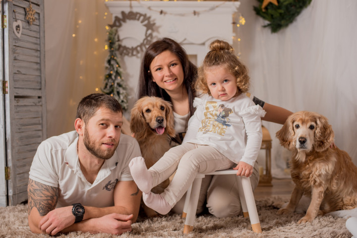 Коледни фотосесии  - Габи, Джеси и Айра 8