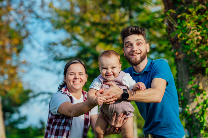 Семейни фотосесии - Мика на плажа 6