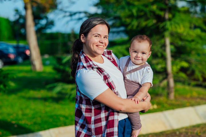 Семейни фотосесии - Мика на плажа 7