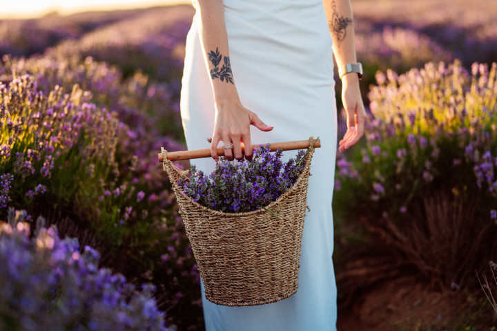 Индивидуални фотосесии - Дария в лавандула 10