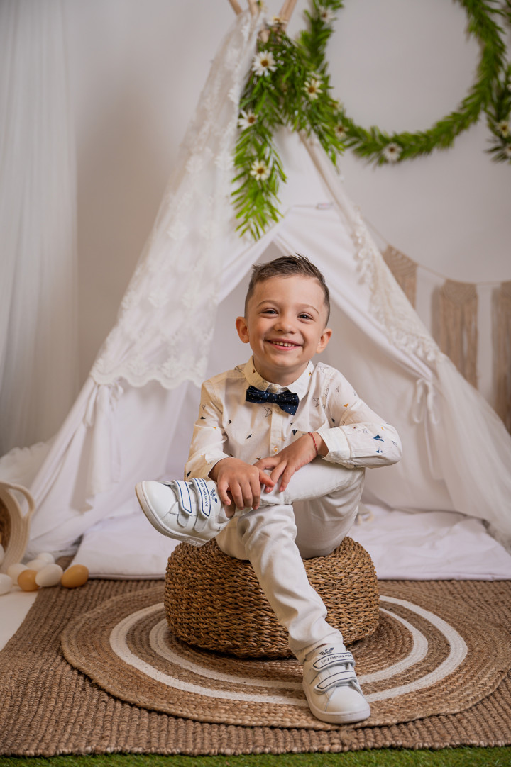 Пролетно-Великденски фотосесии - Софи и Папи 7