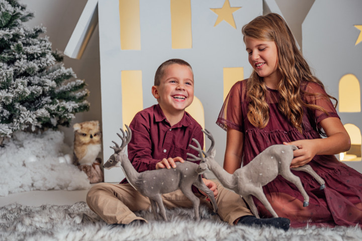 Коледни фотосесии  - сем.Щереви 2025 8
