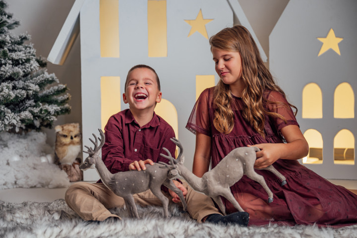 Коледни фотосесии  - сем.Щереви 2025 9