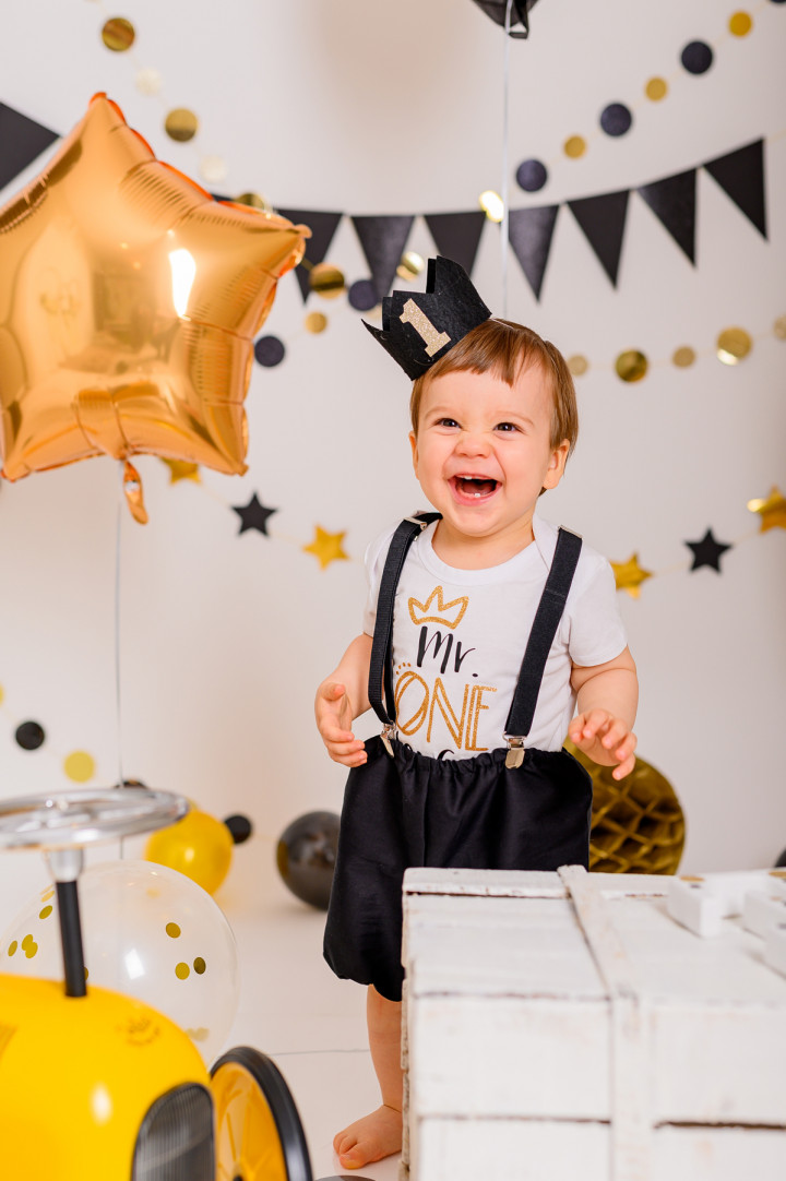 Детски фотосесии - Smash the cake - Тодор 7