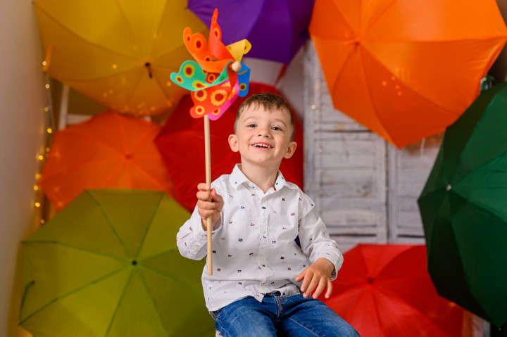 Пролетно-Великденски фотосесии - София и Папи 8