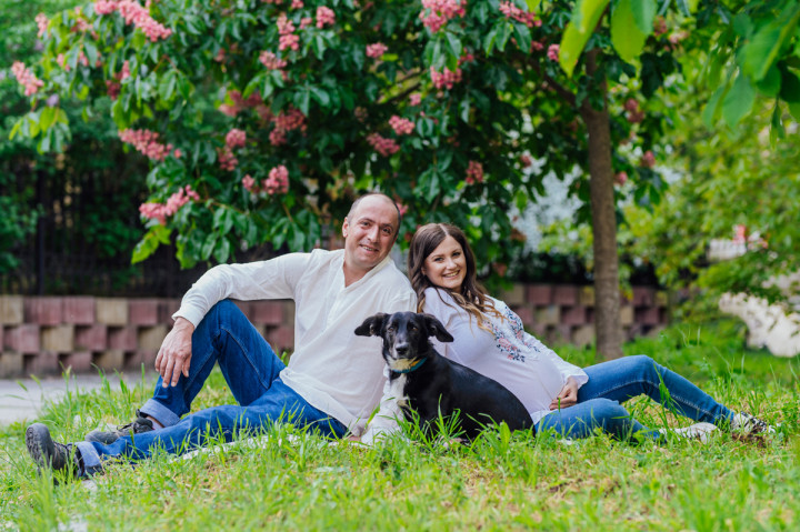 Фотосесия на бременна - Елена, Филип и Роки 7