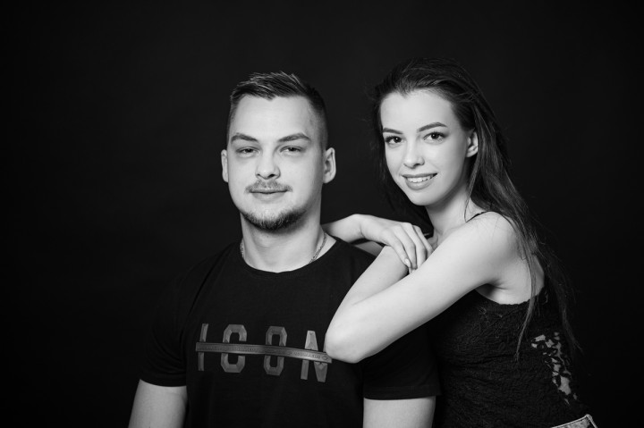 Семейни фотосесии - семейна черно-бяла фотосесия 5