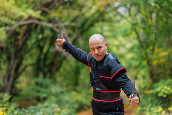 Семейни фотосесии - Черни нинджи 10