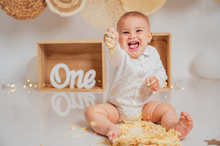 Детски фотосесии - Smash cake Филип 5
