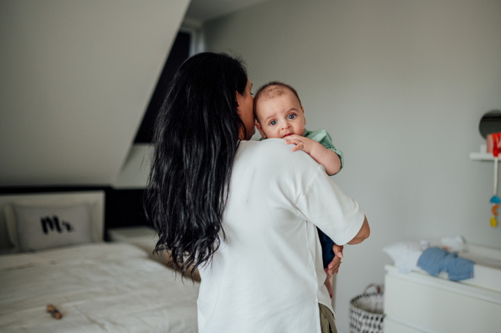 Бебешки фотосесии - Калоян у дома 7