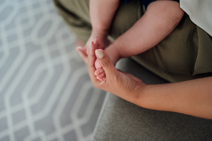 Бебешки фотосесии - Калоян у дома 8