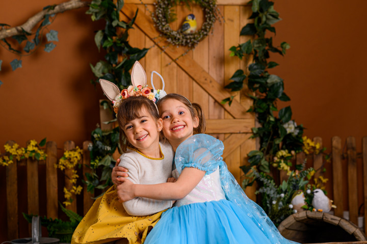 Пролетно-Великденски фотосесии - 3 поколения момичета 1