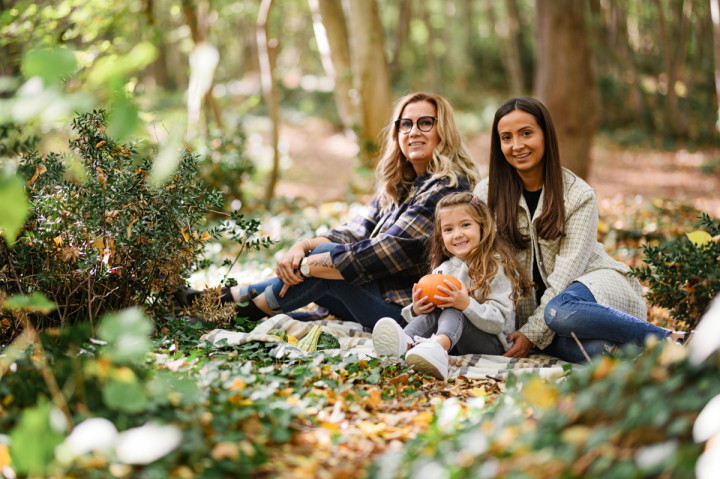 Семейни фотосесии - Есен с Марая в гората 4