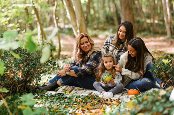 Семейни фотосесии - Есен с Марая в гората 7