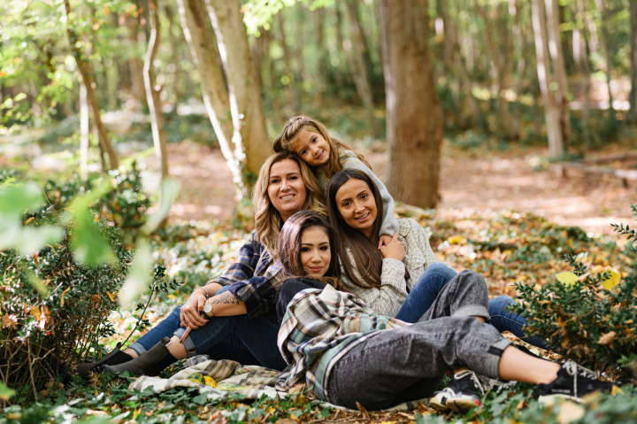 Семейни фотосесии - Есен с Марая в гората 8