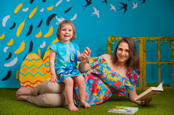 Пролетно-Великденски фотосесии - Фрея и мама 5