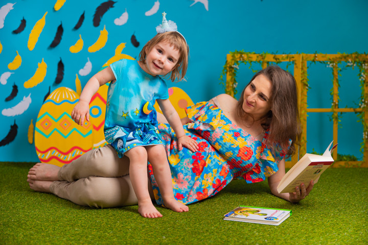 Пролетно-Великденски фотосесии - Фрея и мама 6