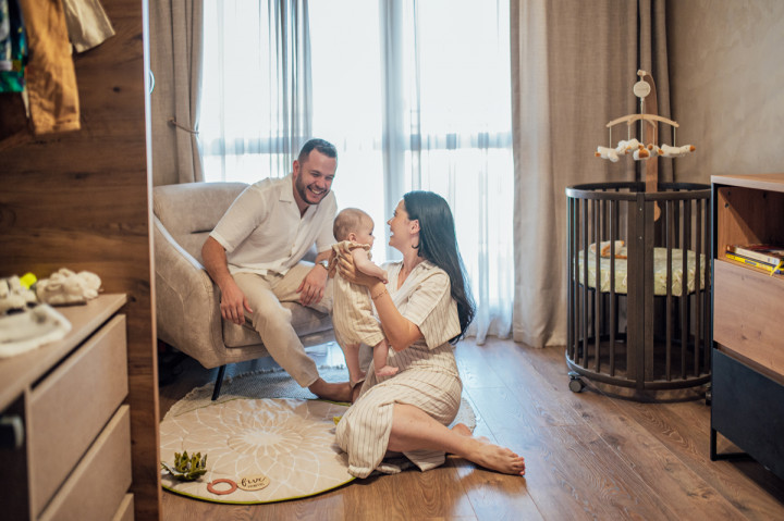 Бебешки фотосесии - Йоан, мама и татко 9