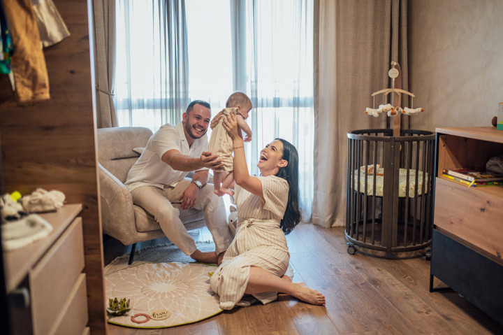 Бебешки фотосесии - Йоан, мама и татко 10