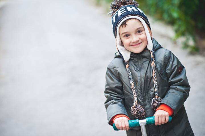 Детски фотосесии - Есенна фотосесия на Крис 1