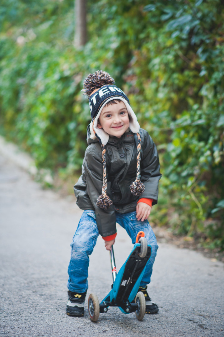 Детски фотосесии - Есенна фотосесия на Крис 3