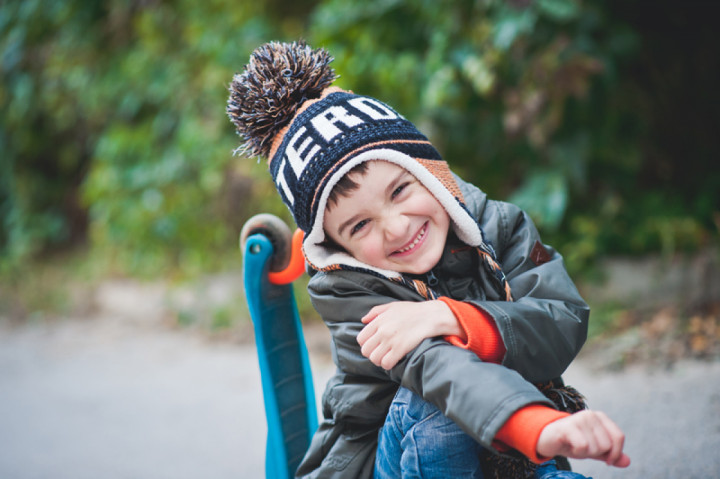 Детски фотосесии - Есенна фотосесия на Крис 7