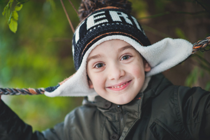 Детски фотосесии - Есенна фотосесия на Крис 9