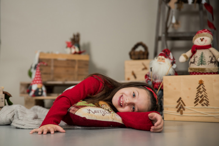 Детски фотосесии - Коледна фотосесия на Стела 4