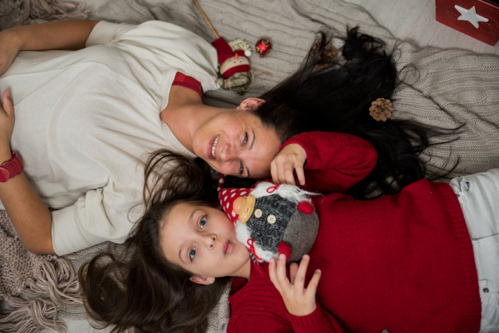 Детски фотосесии - Коледна фотосесия на Стела 9