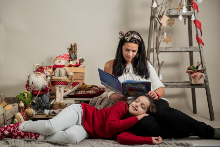 Детски фотосесии - Коледна фотосесия на Стела 10