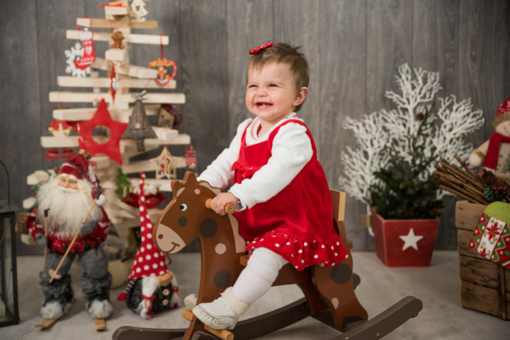 Детски фотосесии - Коледна фотосесия на Лора и Дани 2