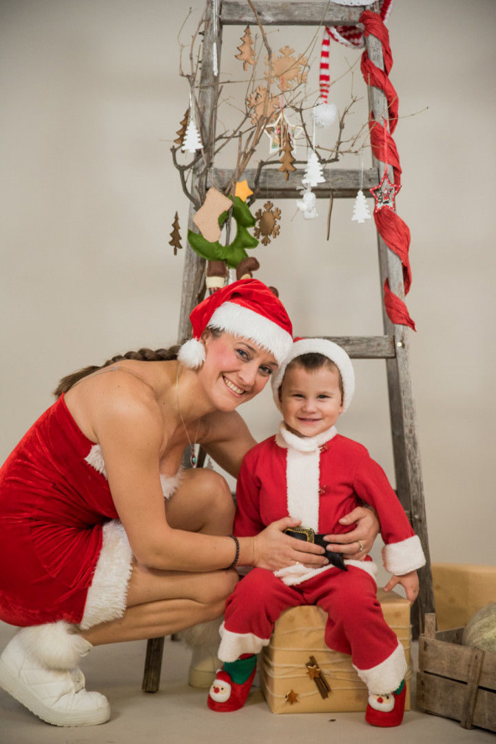 Детски фотосесии - Коледна фотосесия на Лора и Дани 7