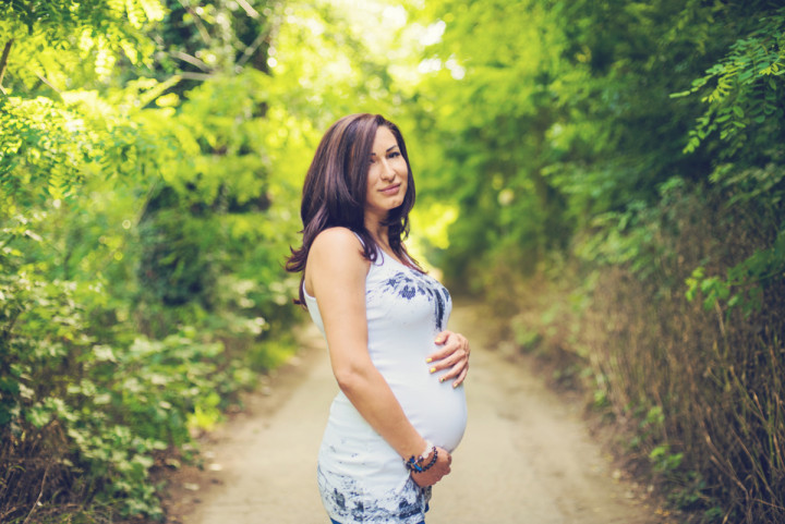 Фотосесия на бременна - Фотосесия на Петя 1