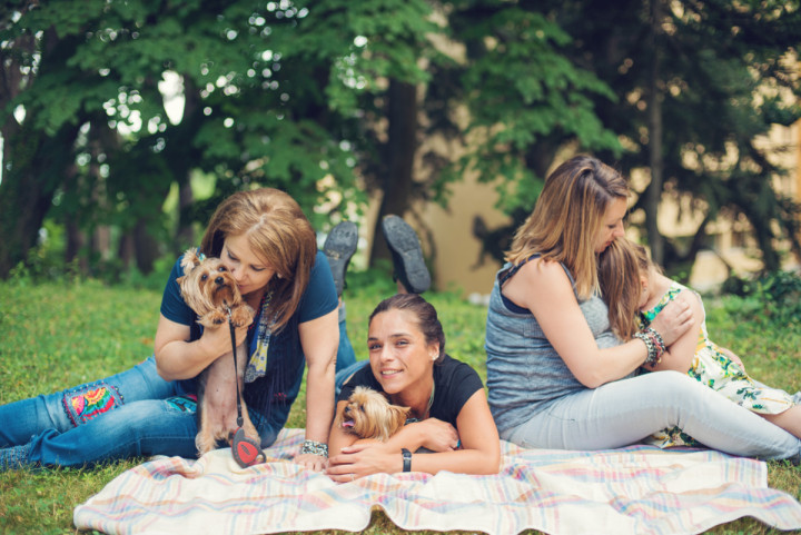 Семейни фотосесии - Майки с дъщери 3