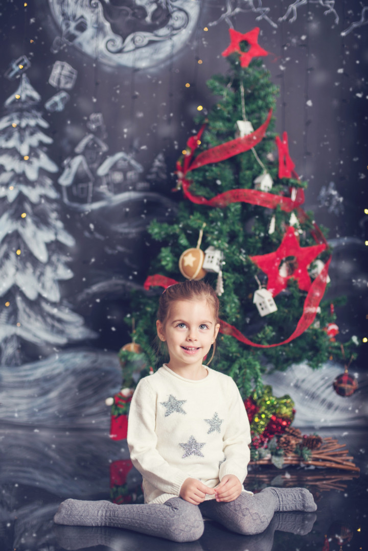 Семейни фотосесии - Коледна фотосесия на Маги 1