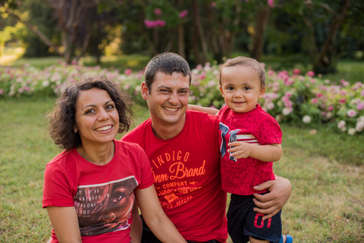 Семейни фотосесии - Тео, мама и тати 3