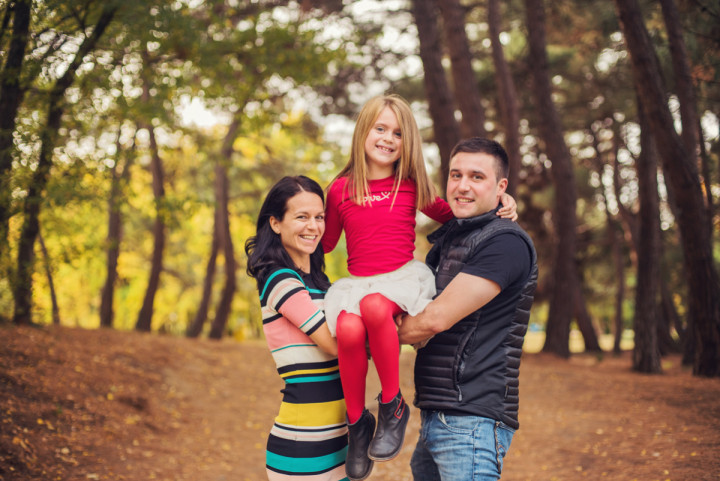 Семейни фотосесии - София, мама и татко 3